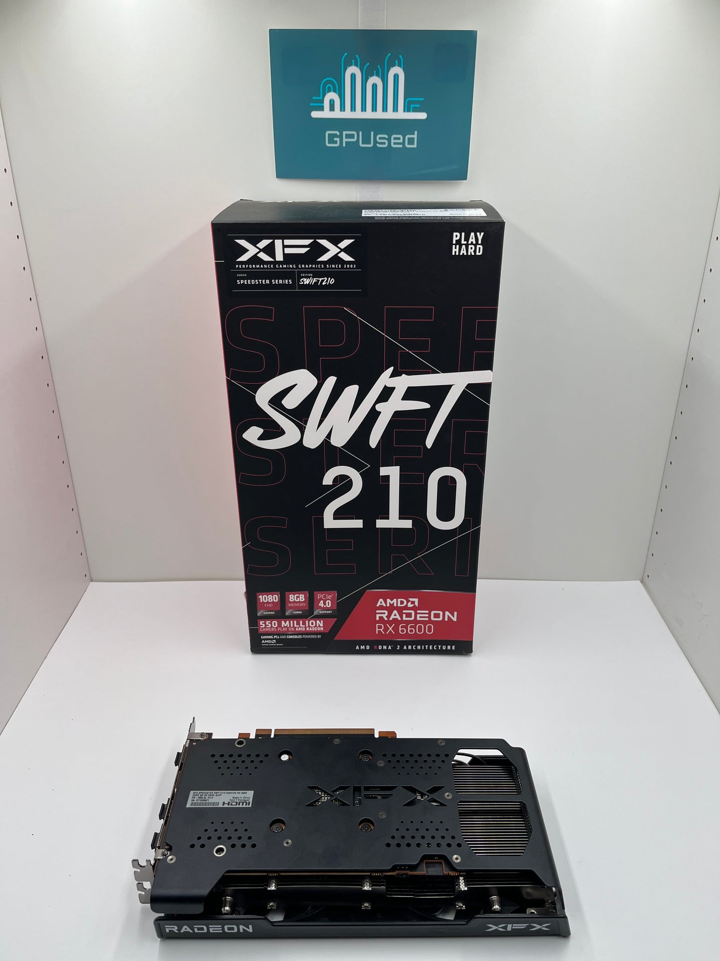 XFX AMD Radeon RX 6600 SWFT 210 8GB GDDR6 - A