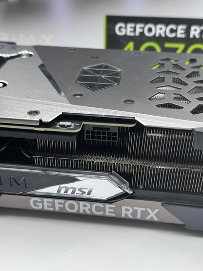 MSI Nvidia GeForce RTX 4070 Ti Suprim X 12GB GDDR6X - A