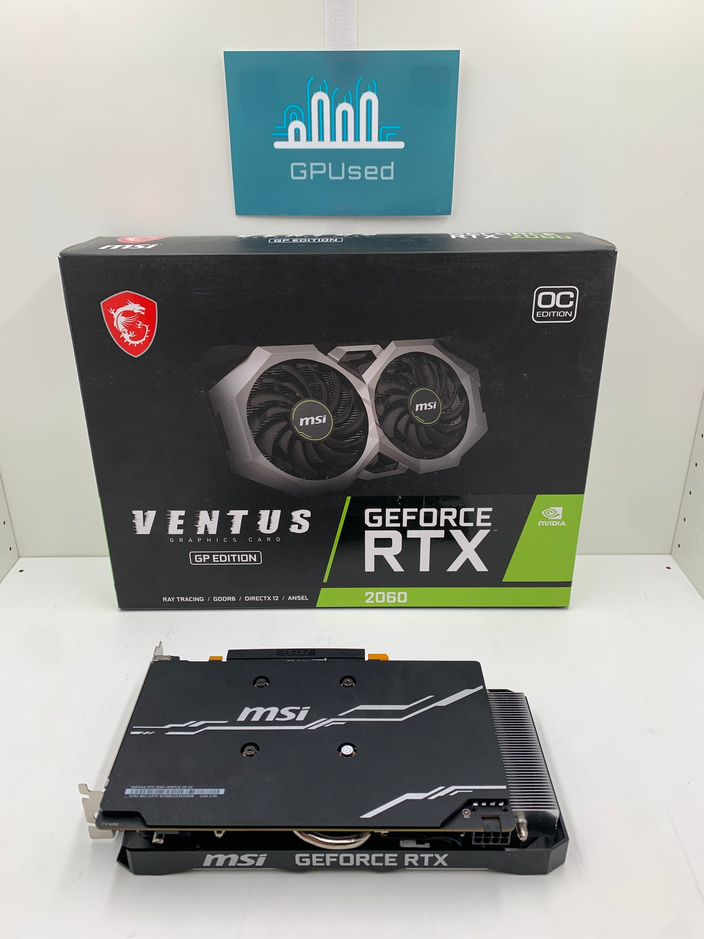 MSI Nvidia GeForce RTX 2060 Ventus 6GB GDDR6 - A
