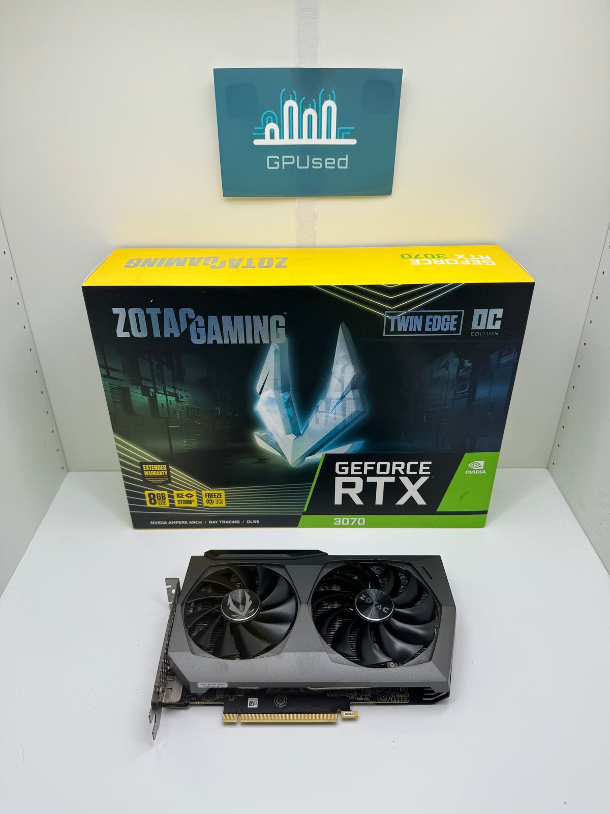 Zotac Nvidia GeForce RTX 3070 Twin Edge 8GB GDDR6 - B - 10% Off (Was £189.99)