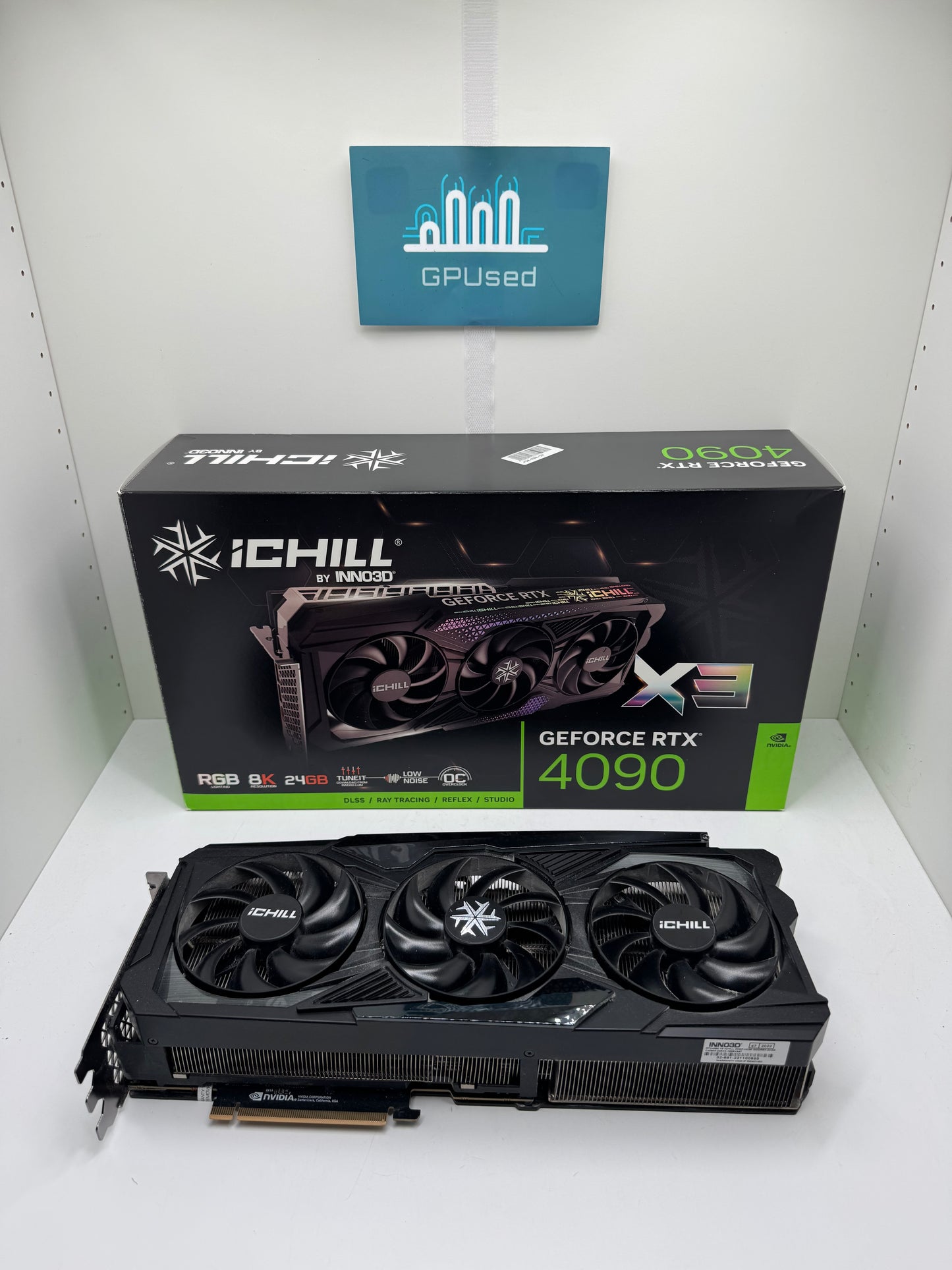 Inno3D Nvidia GeForce RTX 4090 IChill X3 24GB GDDR6X - A