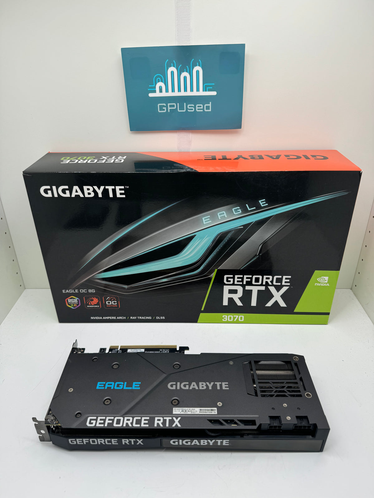 Gigabyte Nvidia GeForce RTX 3070 Eagle OC 8GB GDDR6 - A - 10 % rabatt (var £269.99), image 2