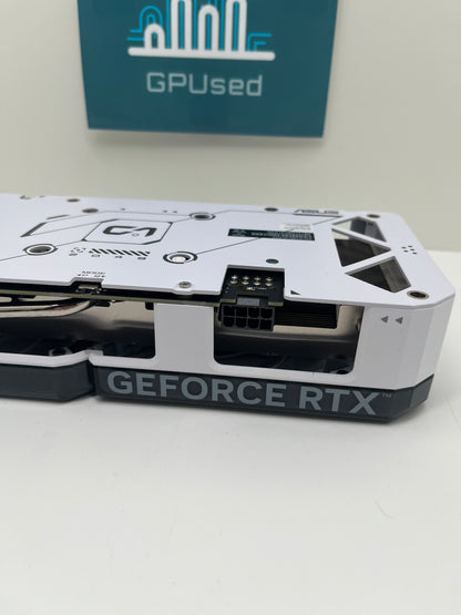 ASUS Nvidia GeForce RTX 4060 Dual OC White 8GB GDDR6 - A