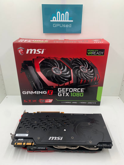 MSI Nvidia GeForce GTX 1080 Gaming X 8GB GDDR5 - A