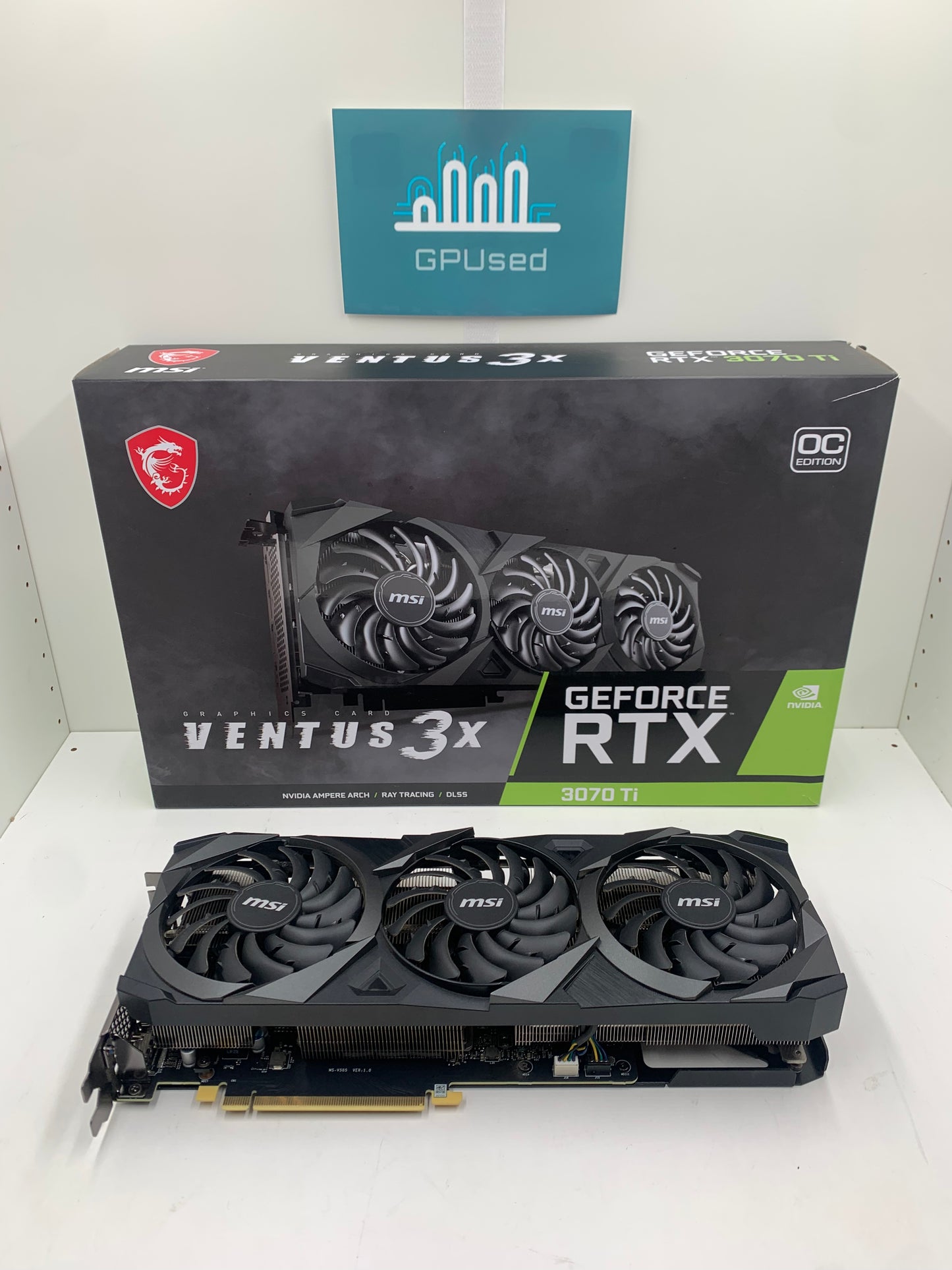 MSI Nvidia GeForce RTX 3070 Ti Ventus 3X 8GB GDDR6X - A