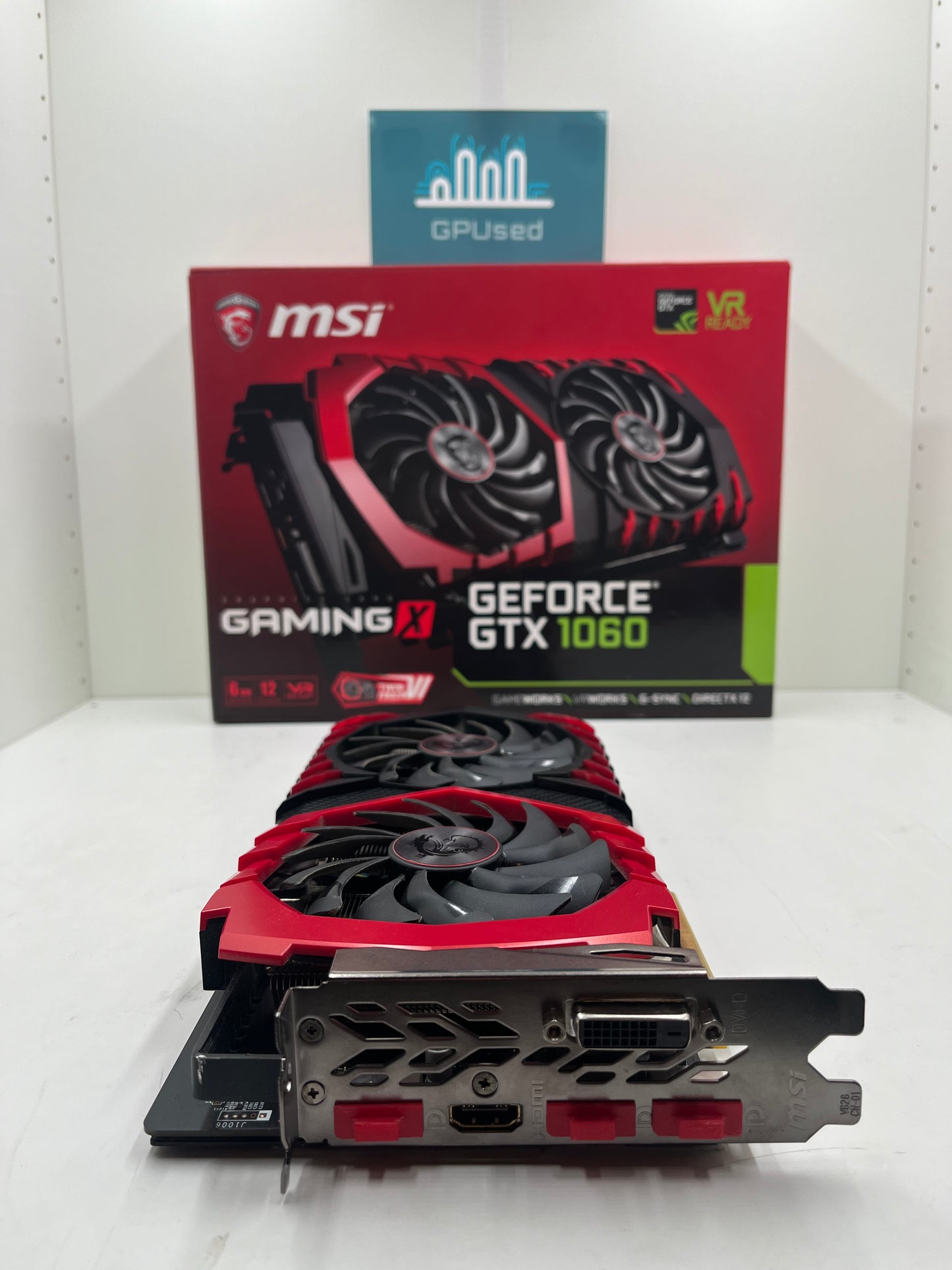 MSI Nvidia GeForce GTX 1060 Gaming X 6GB GDDR5 - A