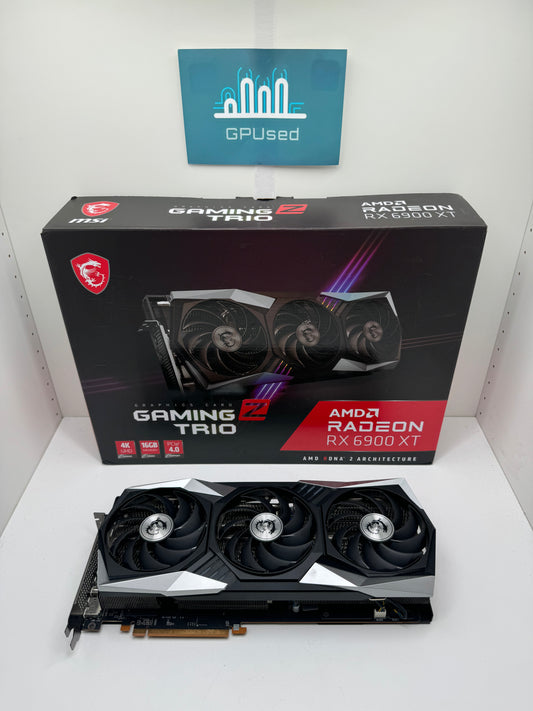 MSI AMD Radeon RX 6900 XT Gaming X Trio 16GB GDDR6 — product photograph 1 of 4