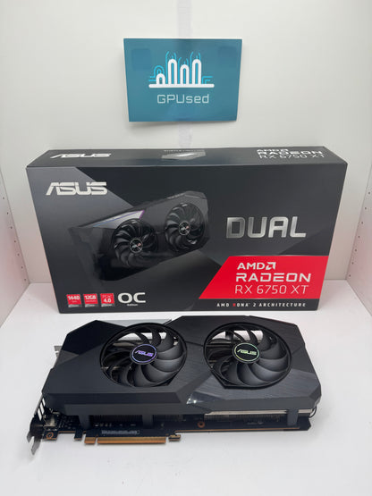 „ASUS AMD Radeon RX 6750 XT Dual“ 12 GB GDDR6 - A