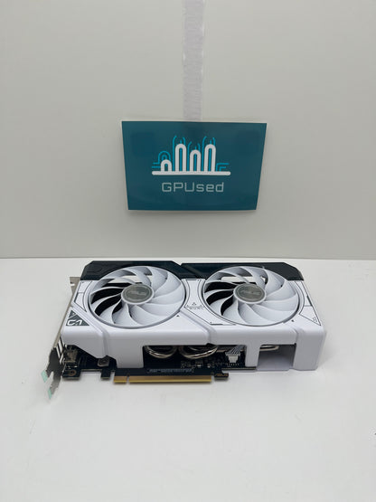 ASUS Nvidia GeForce RTX 4060 Dual OC White 8GB GDDR6 - A