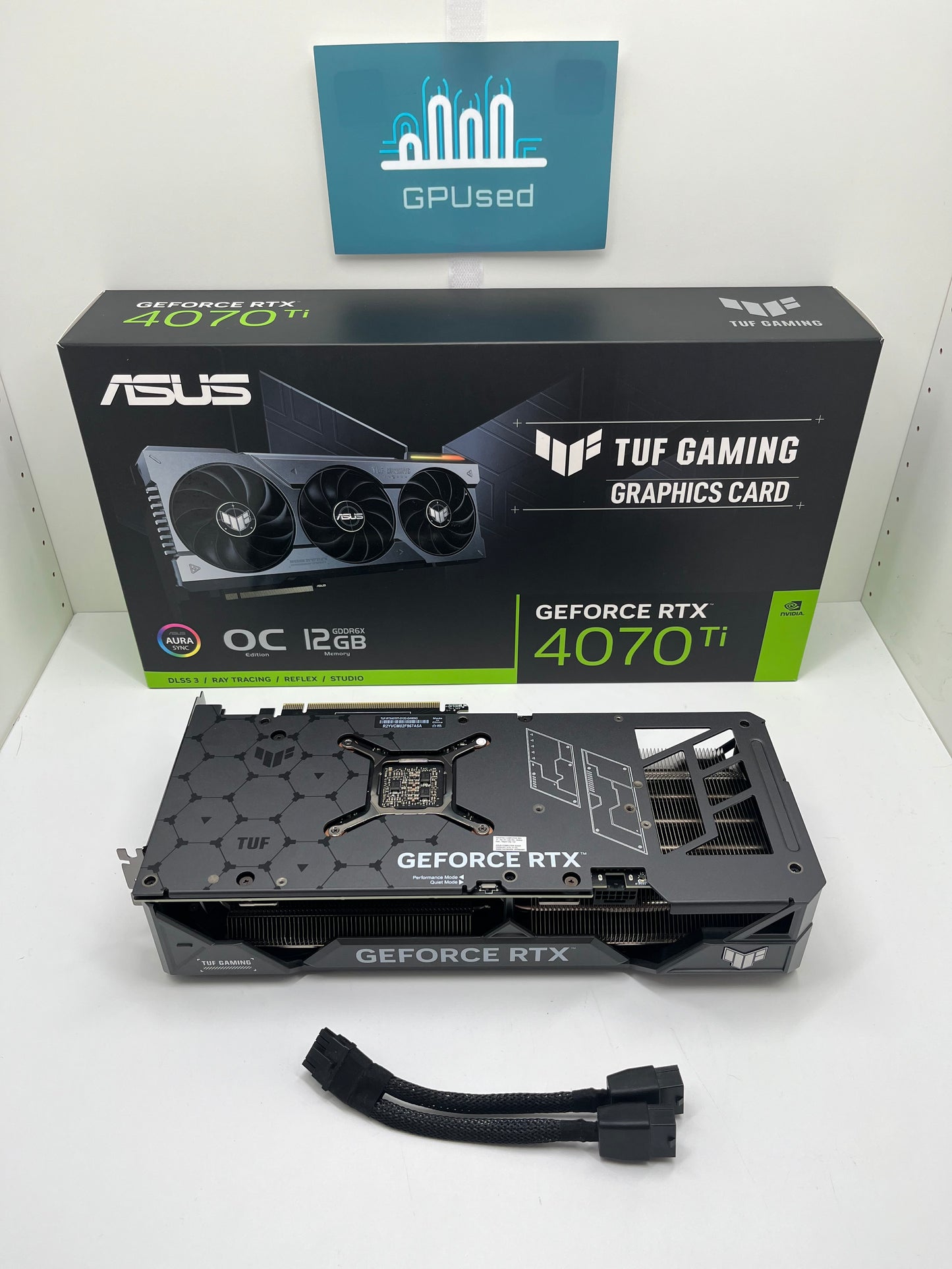 ASUS Nvidia GeForce RTX 4070 Ti Tuf 12GB GDDR6X - A