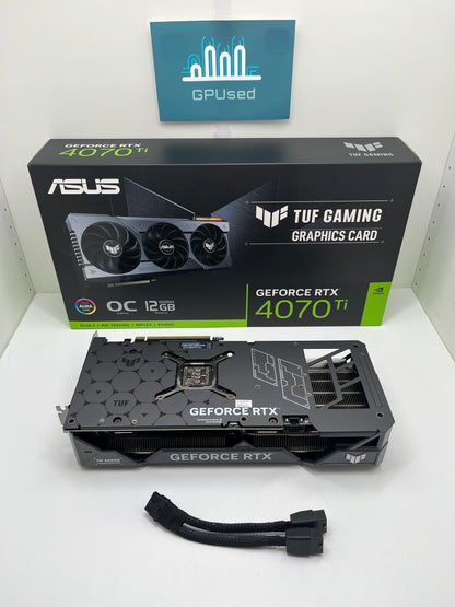 ASUS Nvidia GeForce RTX 4070 Ti Tuf 12GB GDDR6X - A