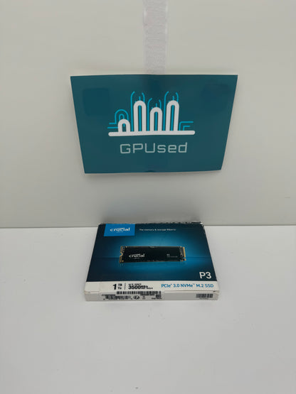 Crucial P3 1TB Gen 3 NVMe M.2 SSD