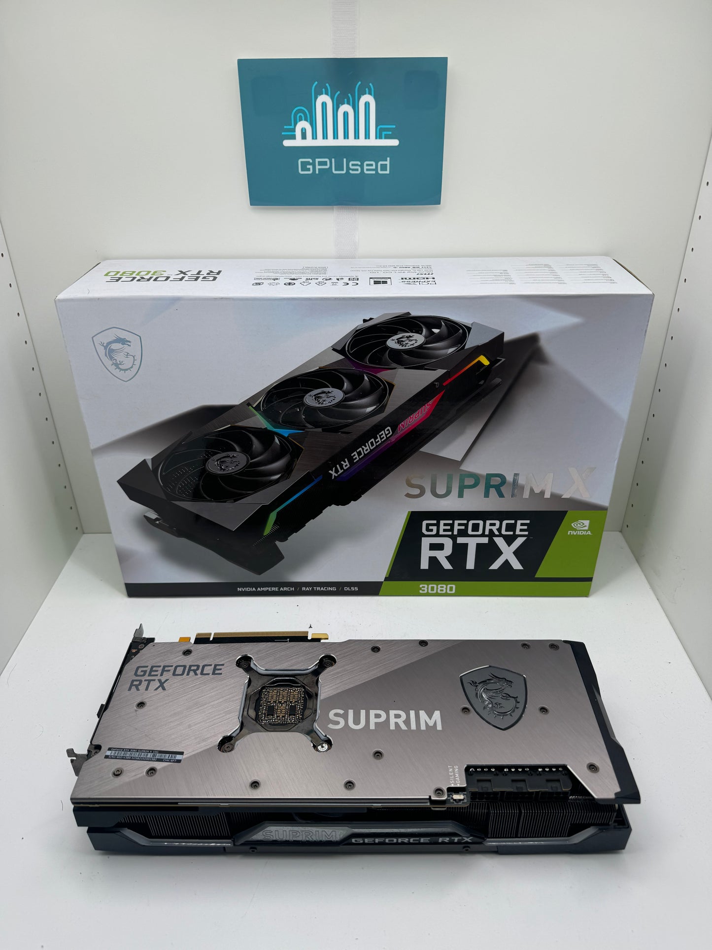 MSI Nvidia GeForce RTX 3080 Suprim X 10GB GDDR6X - B - 10% Off (Was £299.99)
