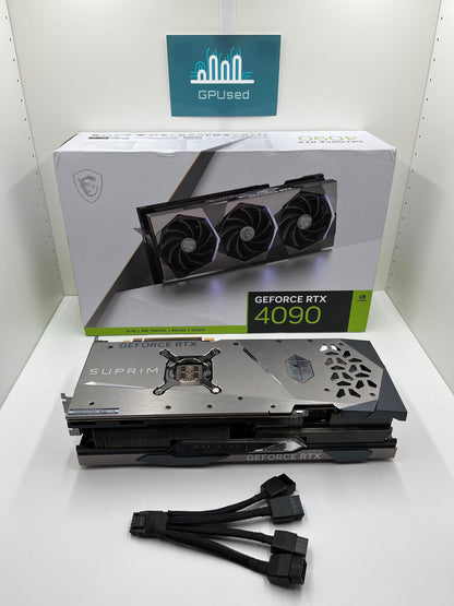 MSI Nvidia GeForce RTX 4090 Suprim X 24GB GDDR6X - A