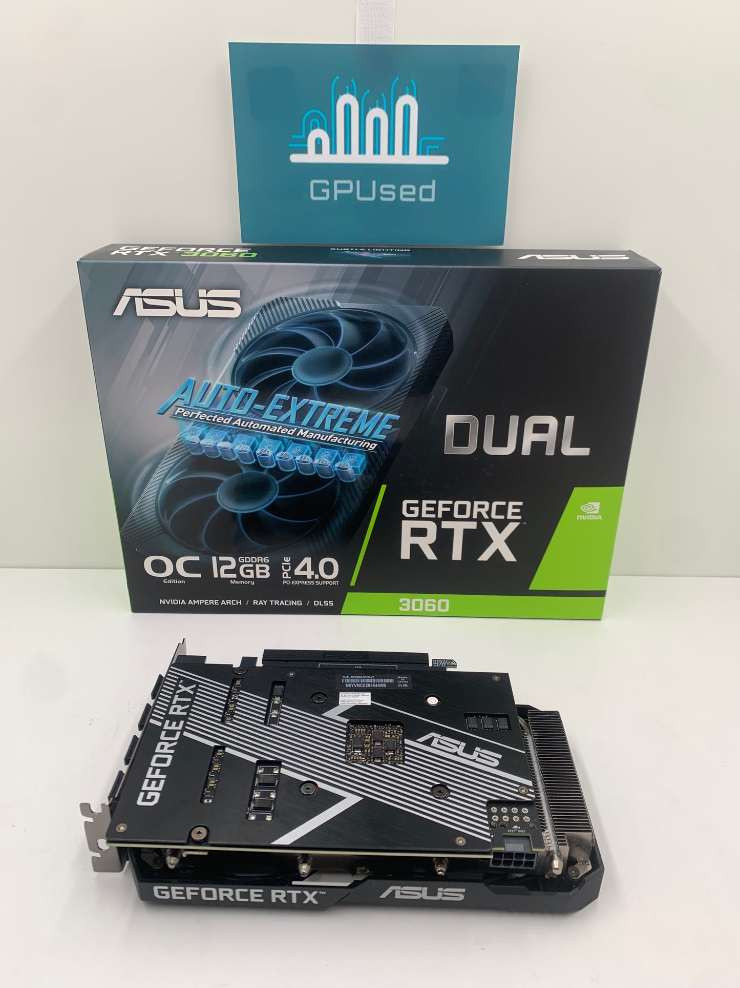 ASUS Nvidia GeForce RTX 3060 Dual OC Mini 12GB GDDR6 - A