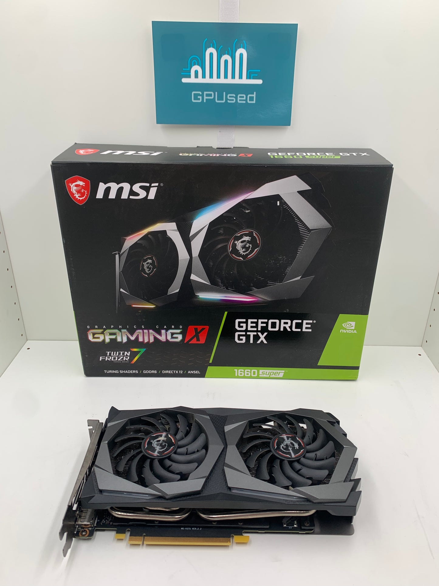 MSI Nvidia GeForce GTX 1660 Super Gaming X 6GB GDDR6 - A