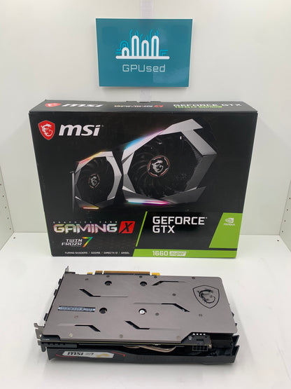 MSI Nvidia GeForce GTX 1660 Super Gaming X 6GB GDDR6 - A