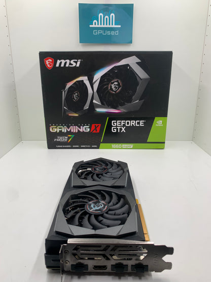 MSI Nvidia GeForce GTX 1660 Super Gaming X 6GB GDDR6 - A