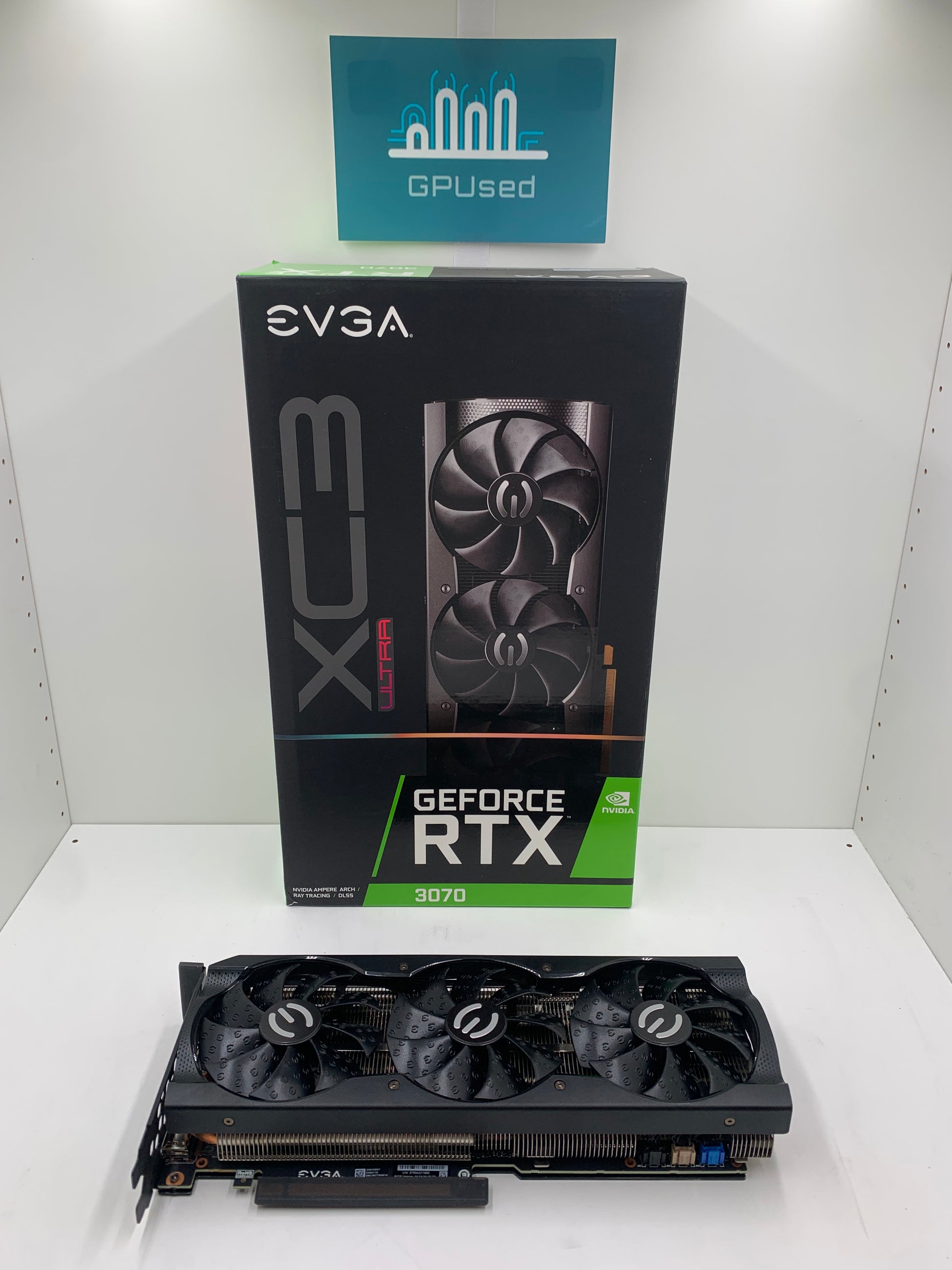 EVGA Nvidia GeForce RTX 3070 XC3 Ultra 8GB GDDR6 — product photograph 1 of 6