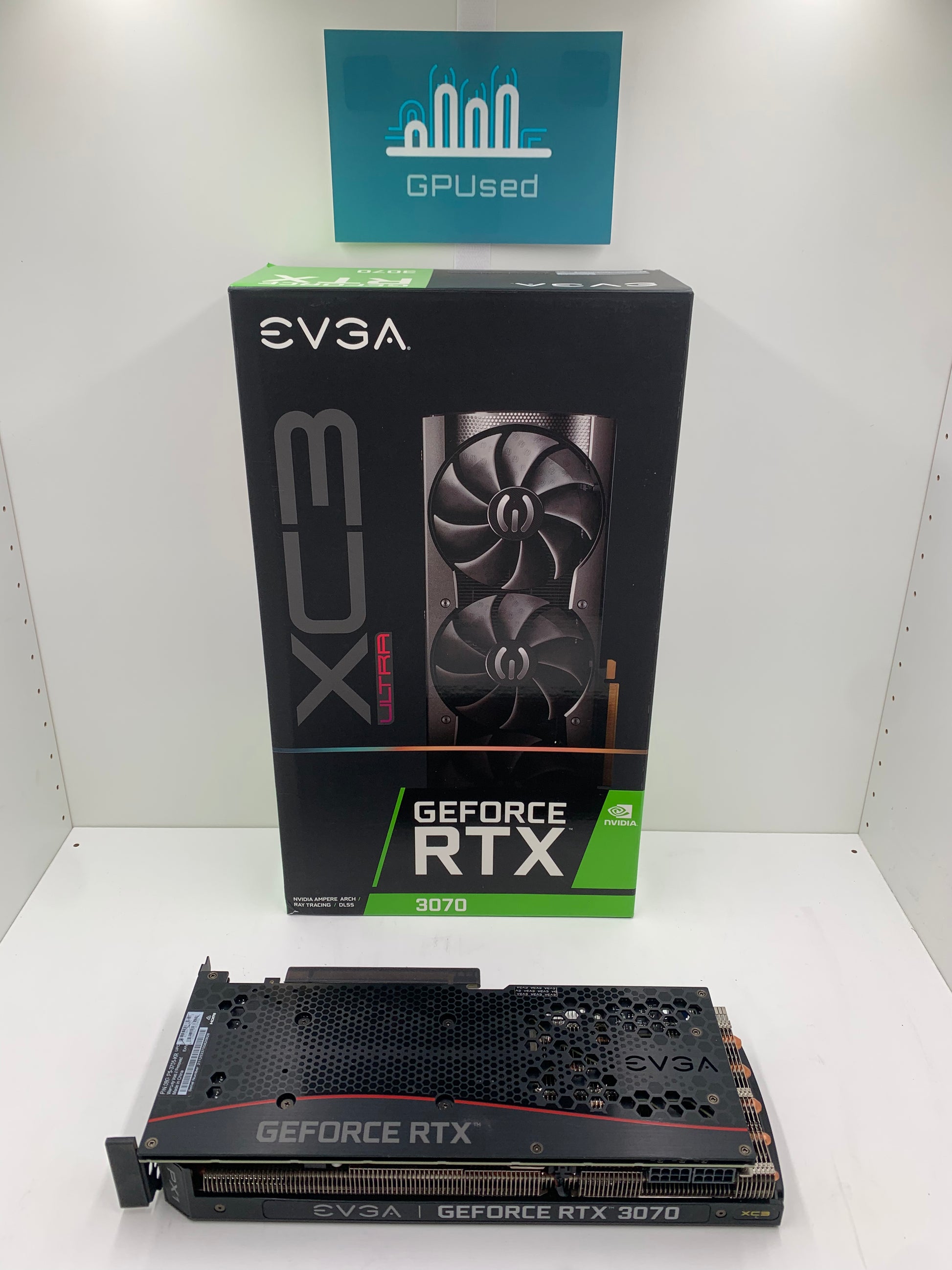 EVGA Nvidia GeForce RTX 3070 XC3 Ultra 8GB GDDR6 — product photograph 2 of 6