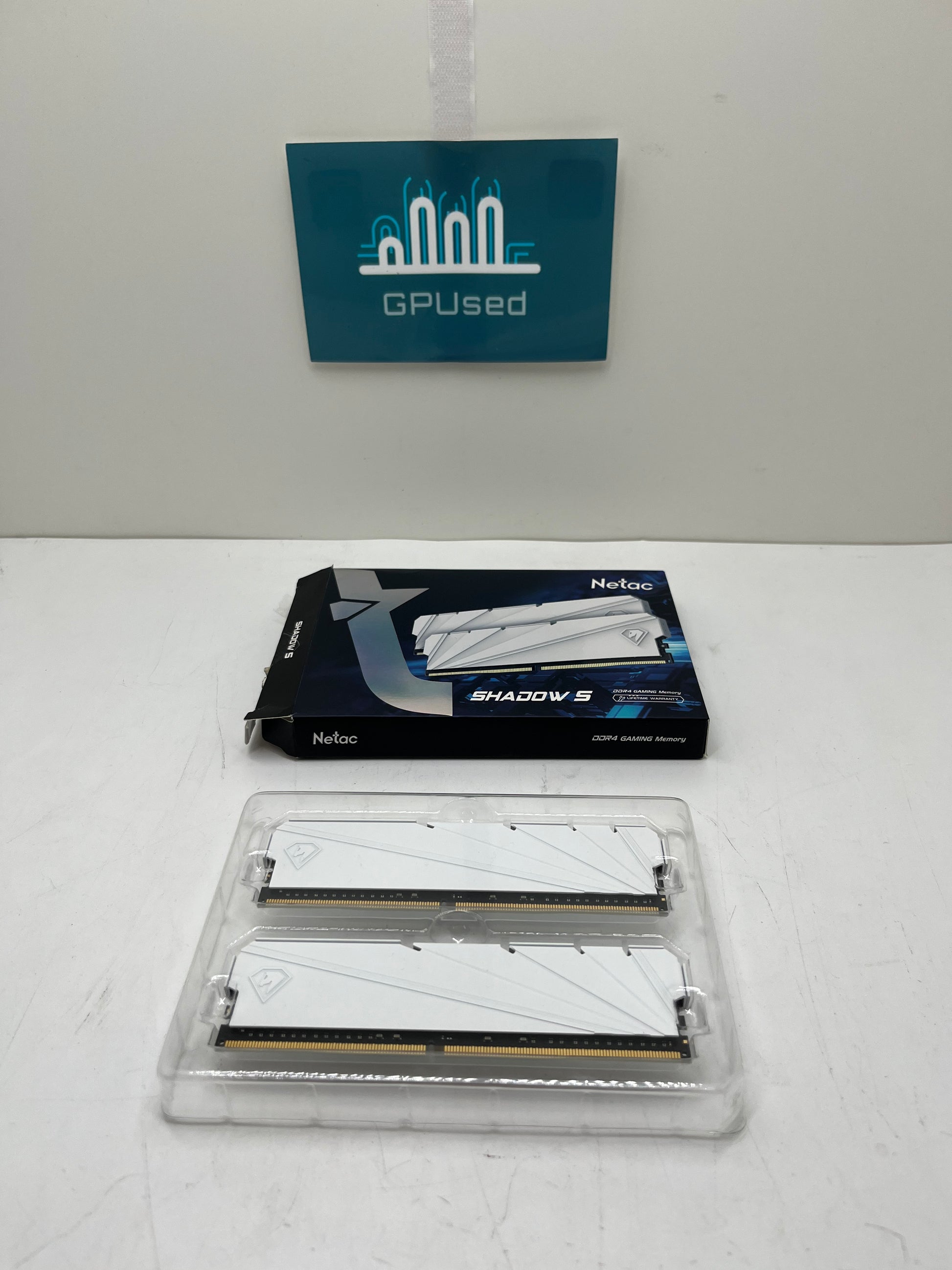 32GB (2x16GB) Netac Shadow S 3200MHz DDR4 RAM