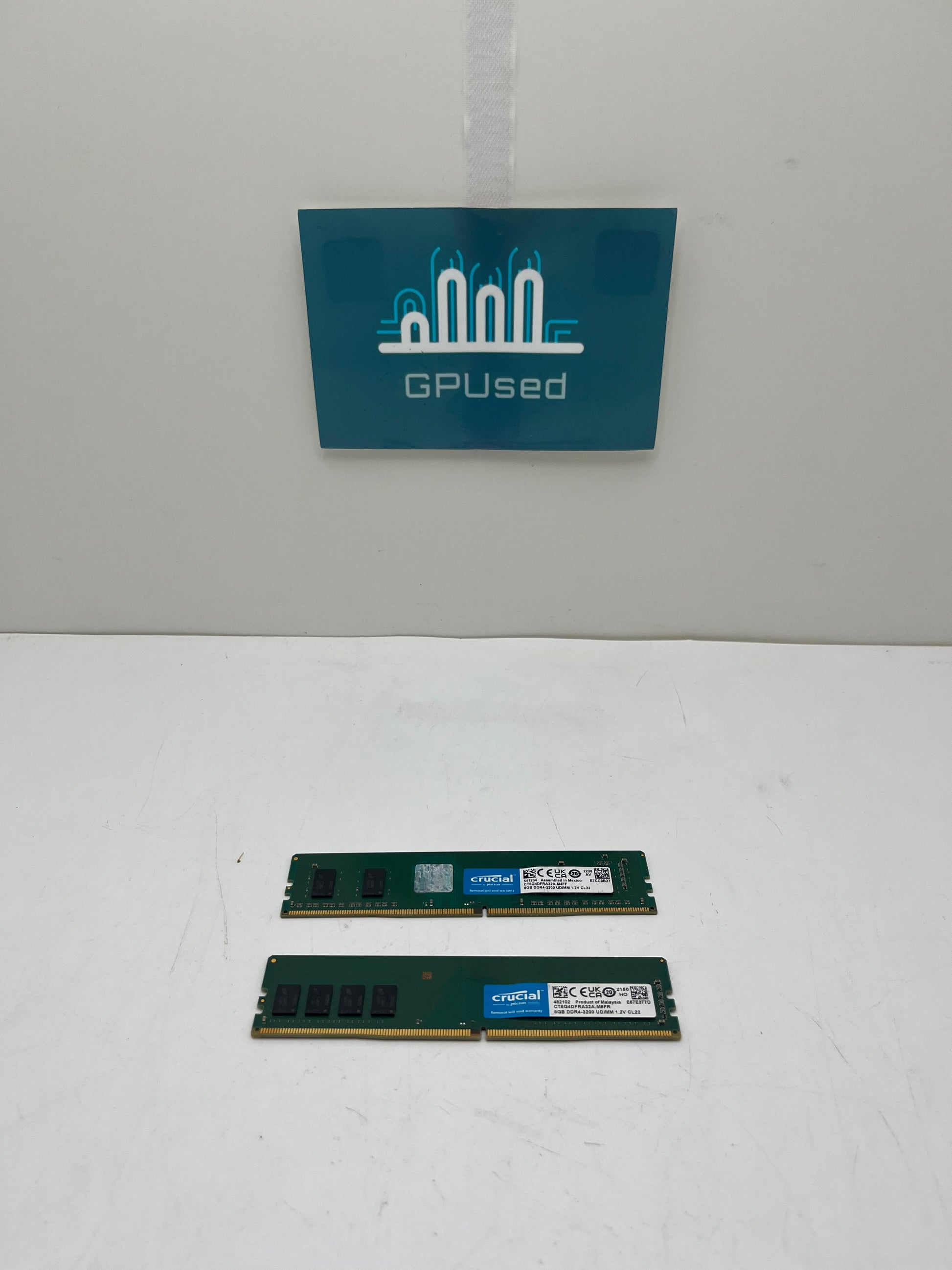 32GB (2x16GB) Crucial 3200MHz DDR4 RAM