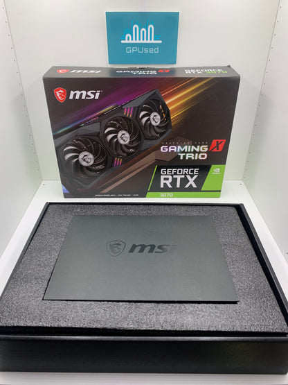 MSI Nvidia GeForce RTX 3070 Gaming X Trio 8GB GDDR6 - B