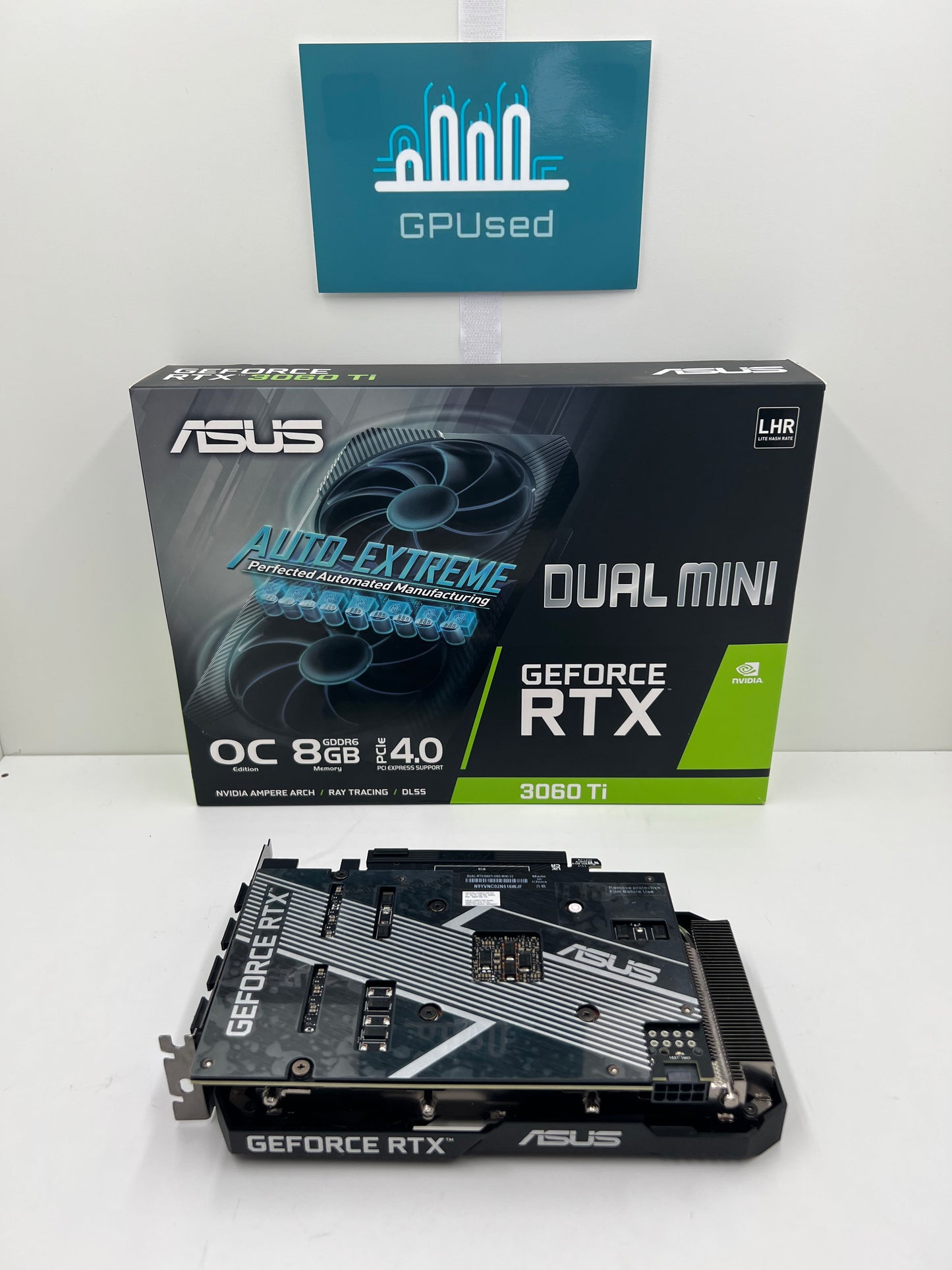 ASUS Nvidia GeForce RTX 3060 Ti Dual Mini OC 8GB GDDR6 - A