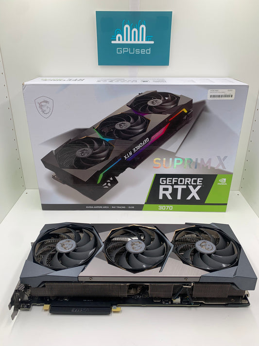 MSI Nvidia GeForce RTX 3070 Suprim X 3070 8GB GDDR6 - B