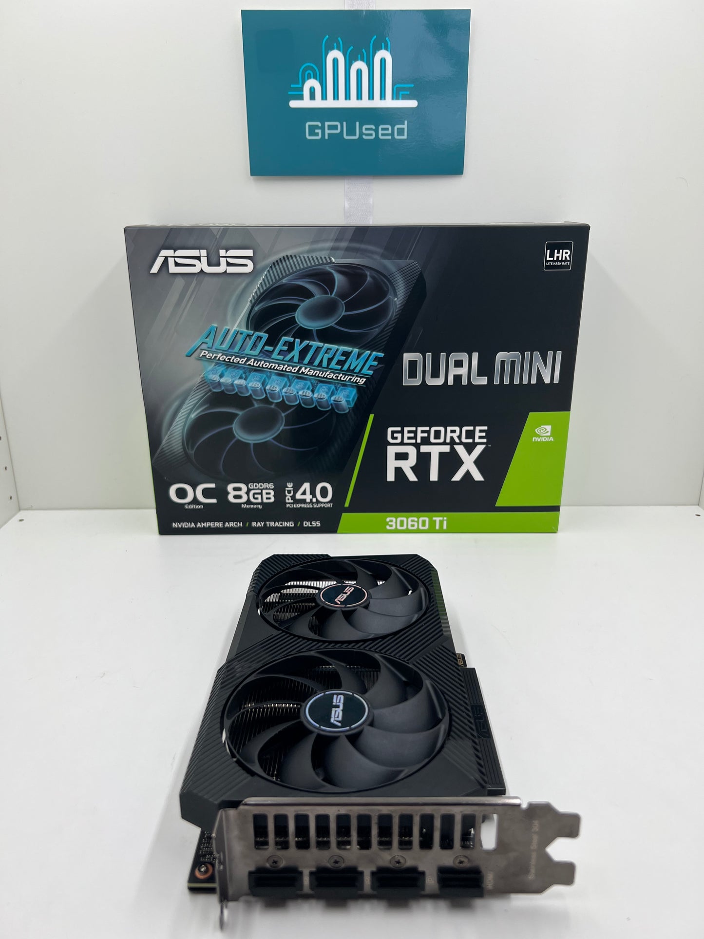 ASUS Nvidia GeForce RTX 3060 Ti Dual Mini OC 8GB GDDR6 - A