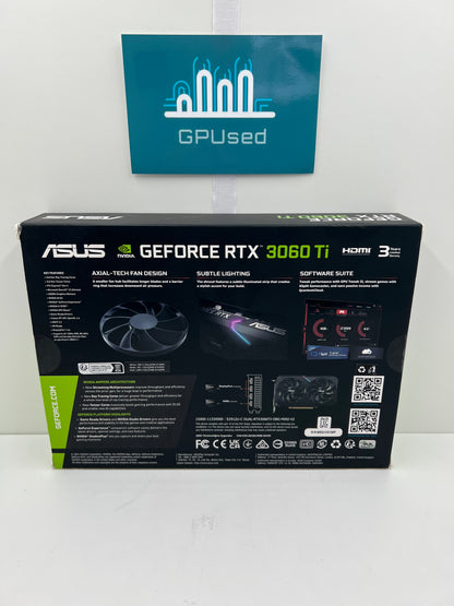 ASUS Nvidia GeForce RTX 3060 Ti Dual Mini OC 8GB GDDR6 - A