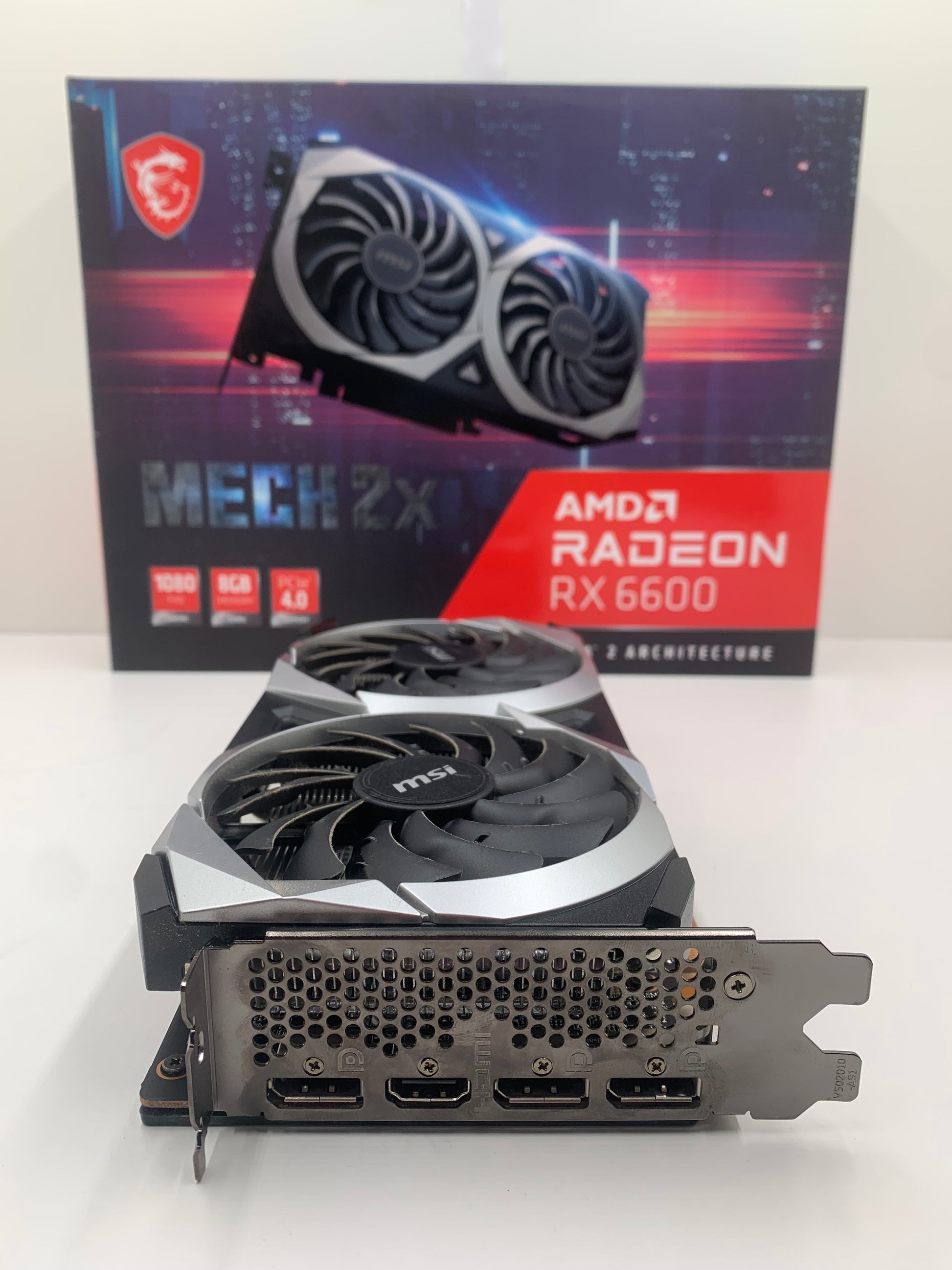 MSI AMD Radeon RX 6600 Mech 2X 8GB GDDR6 - A, image 4
