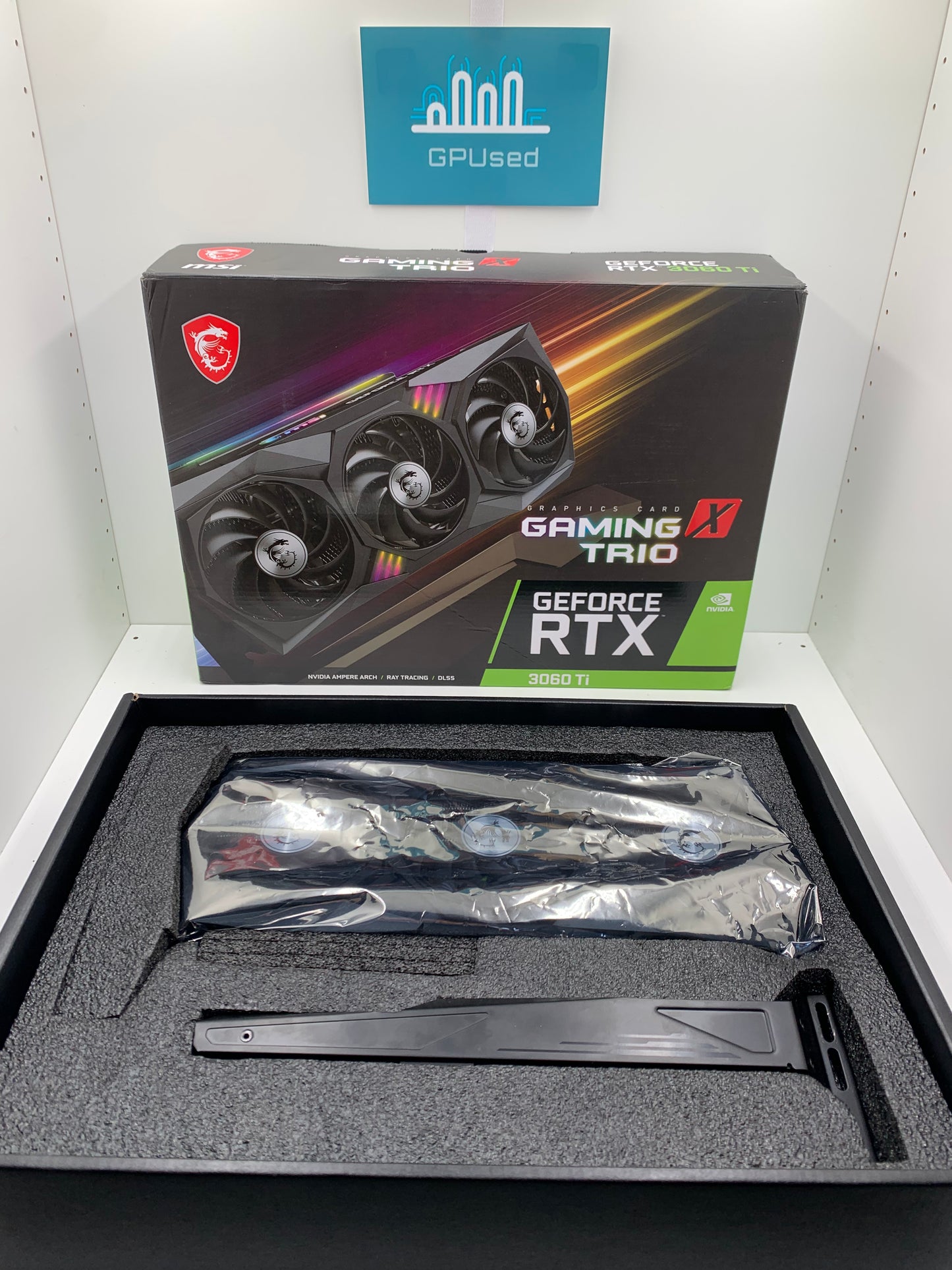 MSI Nvidia GeForce RTX 3060 Ti Gaming X Trio 8GB GDDR6 (Was £310.99)