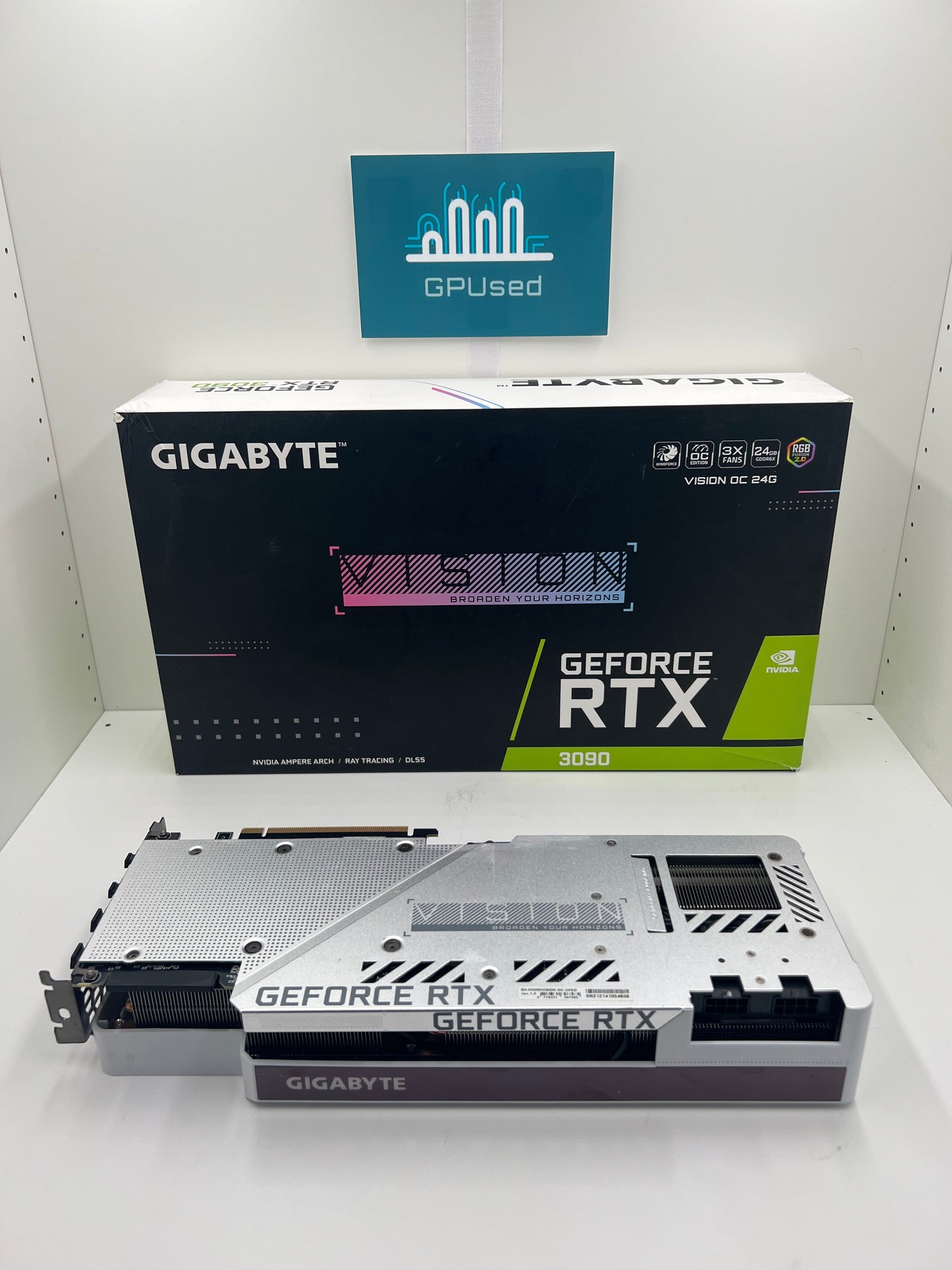 Gigabyte Nvidia GeForce RTX 3090 Vision OC 24GB GDDR6X - B