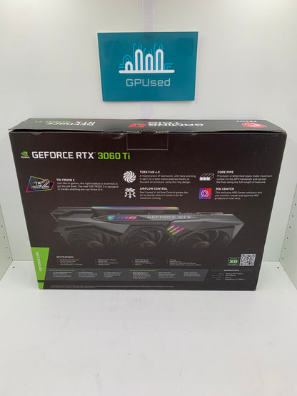 MSI Nvidia GeForce RTX 3060 Ti Gaming X Trio 8GB GDDR6 (Was £310.99)