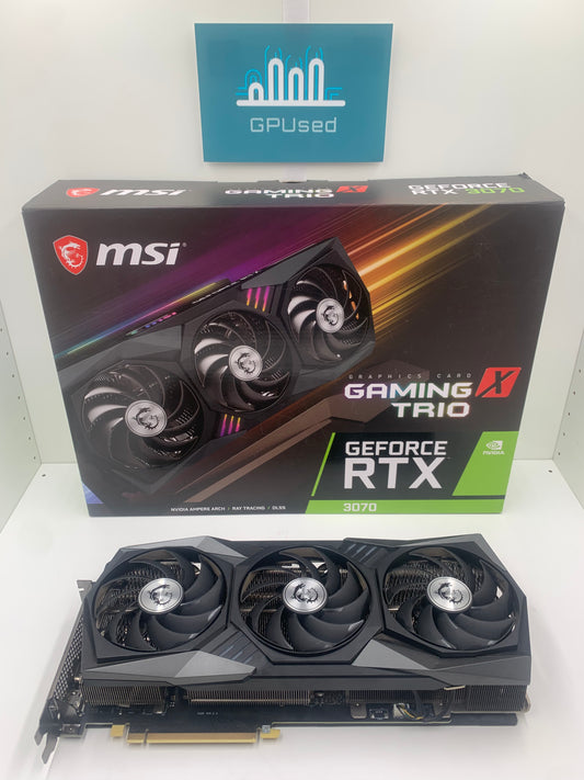 MSI Nvidia GeForce RTX 3070 Gaming X Trio 8GB GDDR6 - B