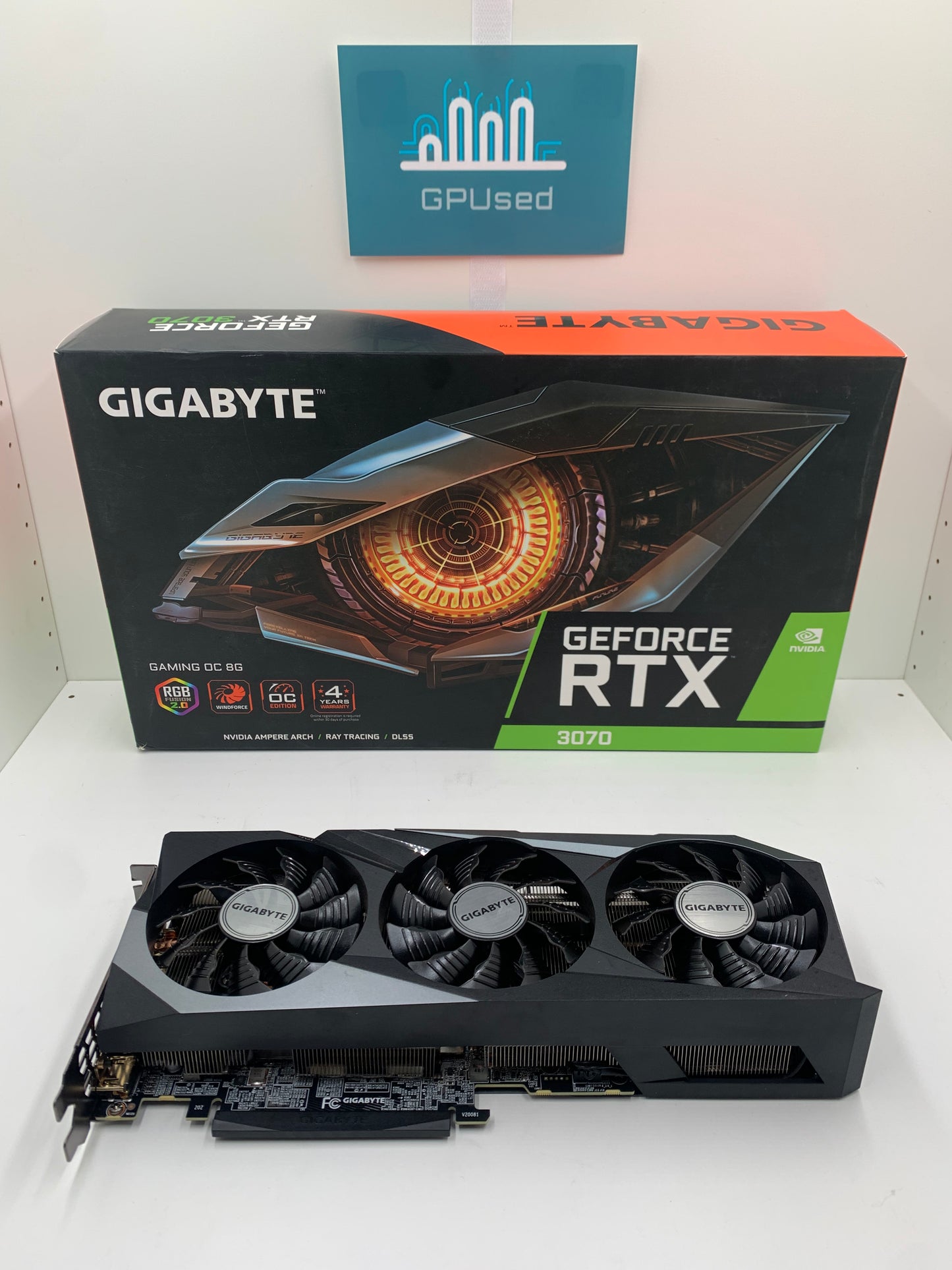 Gigabyte Nvidia GeForce RTX 3070 Gaming OC 8GB GDDR6 - A