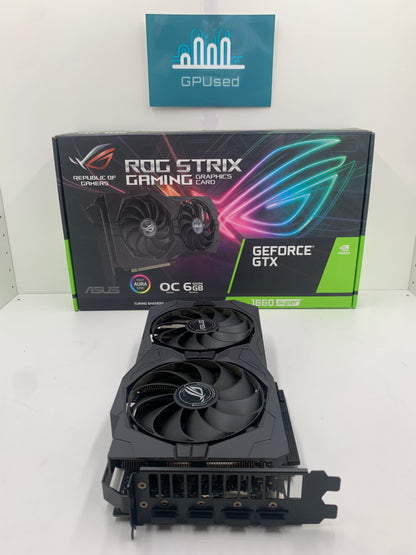 ASUS Nvidia GeForce GTX 1660 Super Rog Strix 6GB GDDR6 - A