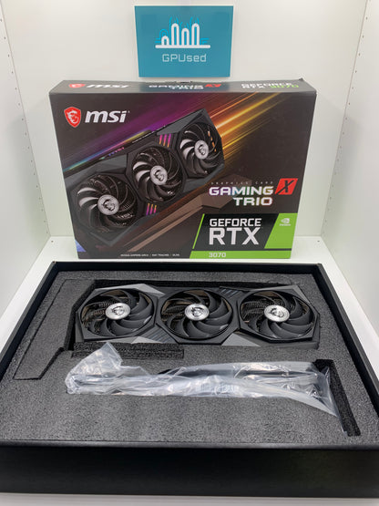 MSI Nvidia GeForce RTX 3070 Gaming X Trio 8GB GDDR6 - B