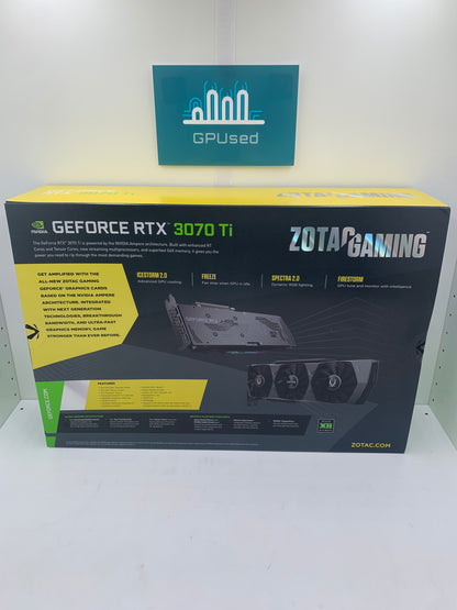 Zotac Nvidia GeForce RTX 3070 Ti Trinity 8GB GDDR6X - A - 10% Off (Was £239.99)