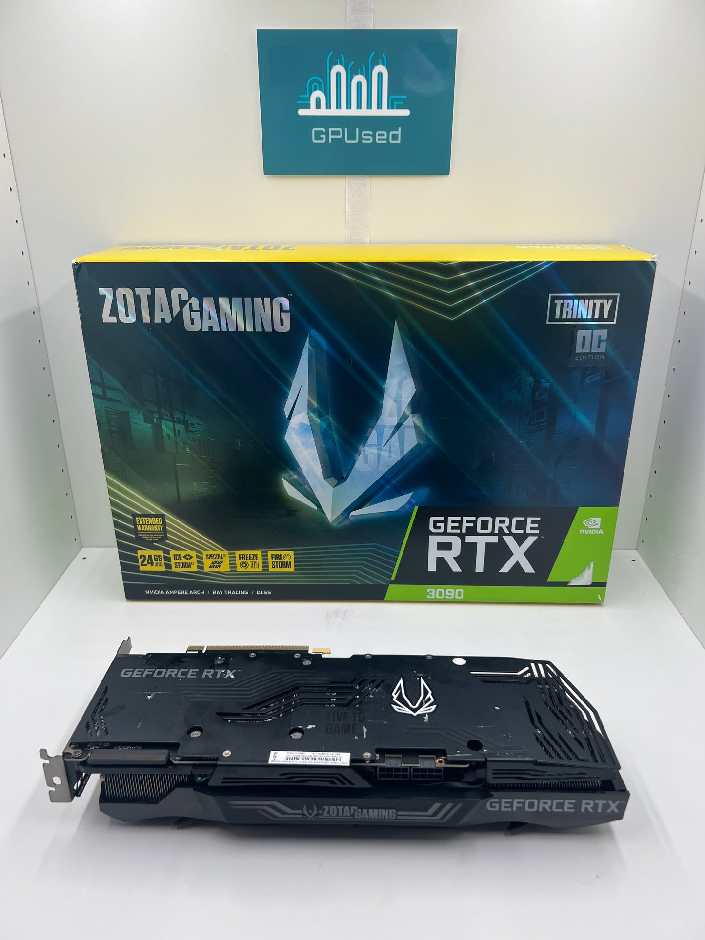 Zotac Nvidia GeForce RTX 3090 Trinity Gaming OC 24GB GDDR6X - A - 10% Off (Was £939.99)