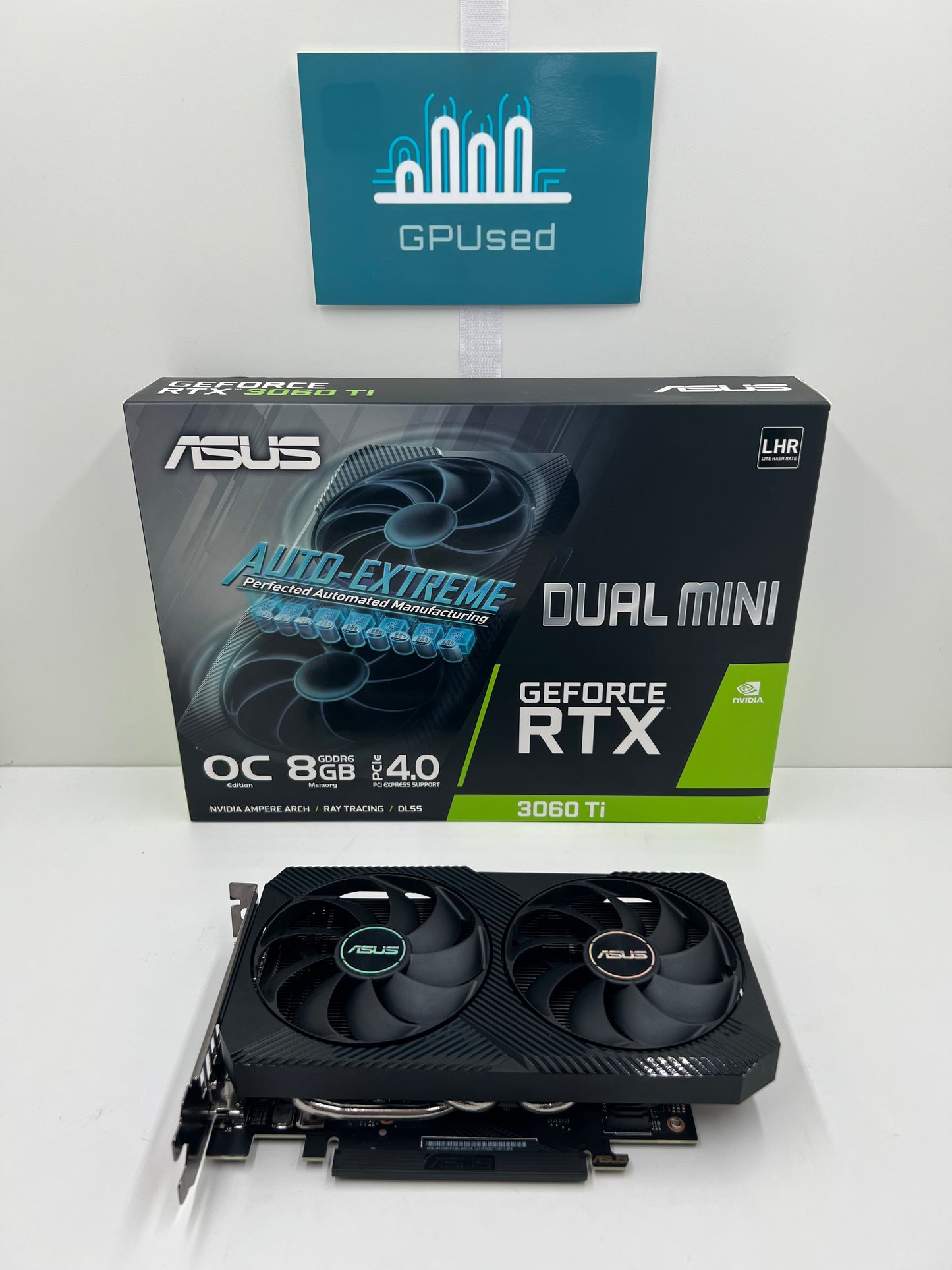 ASUS Nvidia GeForce RTX 3060 Ti Dual Mini OC 8GB GDDR6 - A