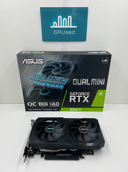 ASUS Nvidia GeForce RTX 3060 Ti Dual Mini OC 8GB GDDR6 - A