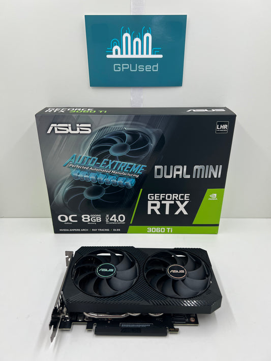 ASUS Nvidia GeForce RTX 3060 Ti Dual Mini OC 8GB GDDR6 - A