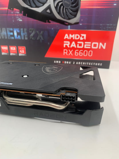 MSI AMD Radeon RX 6600 Mech 2X 8GB GDDR6 - A