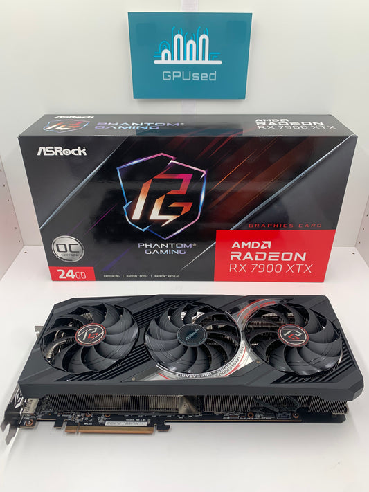 ASRock AMD Radeon RX 7900XTX Phantom Gaming 24GB GDDR6