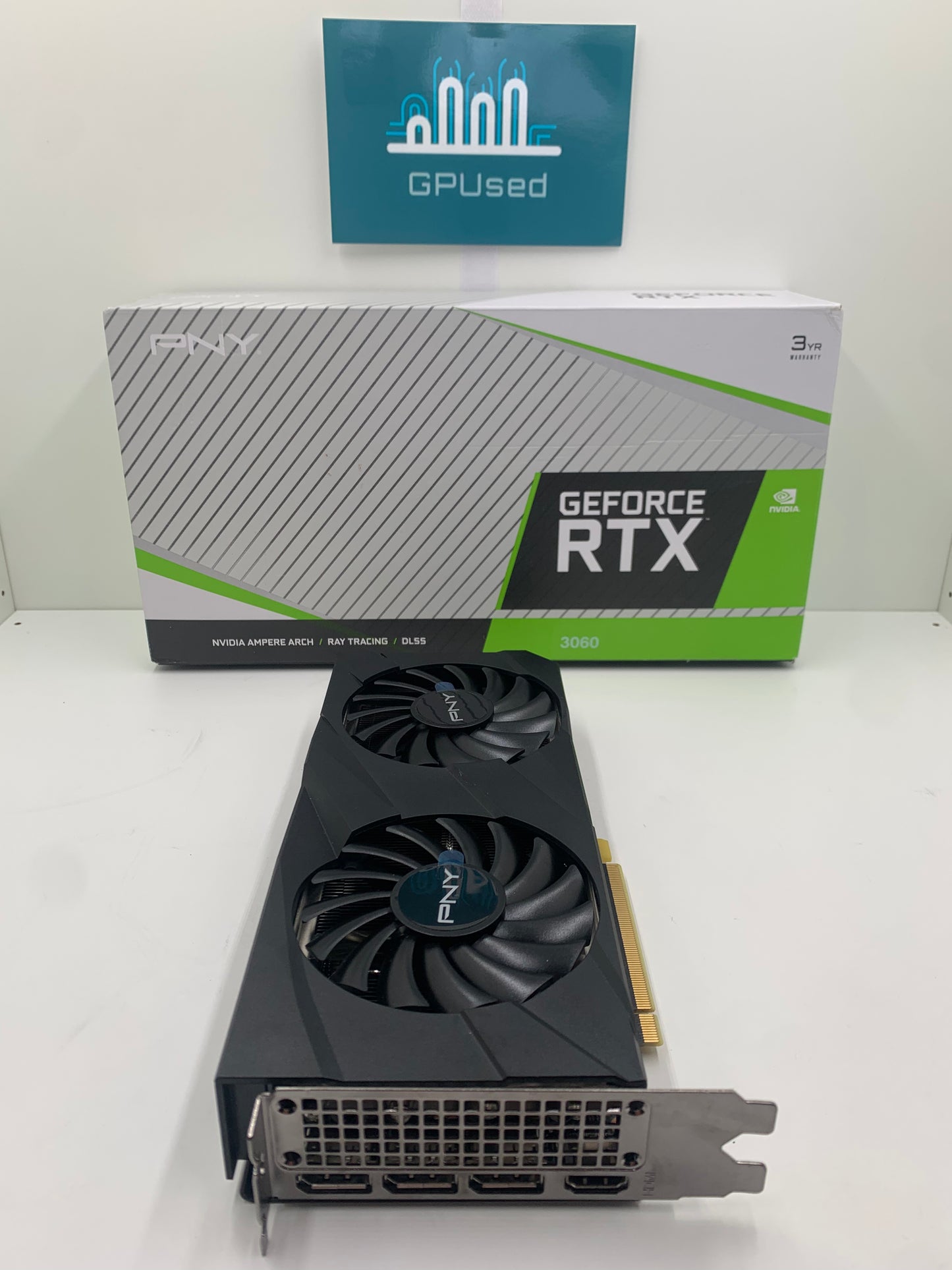 PNY Nvidia GeForce RTX 3060 Verto Dual Fan 8GB GDDR6 - A