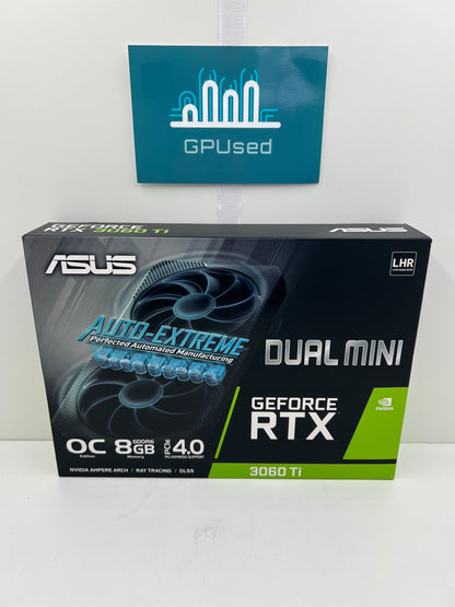 ASUS Nvidia GeForce RTX 3060 Ti Dual Mini OC 8GB GDDR6 - A