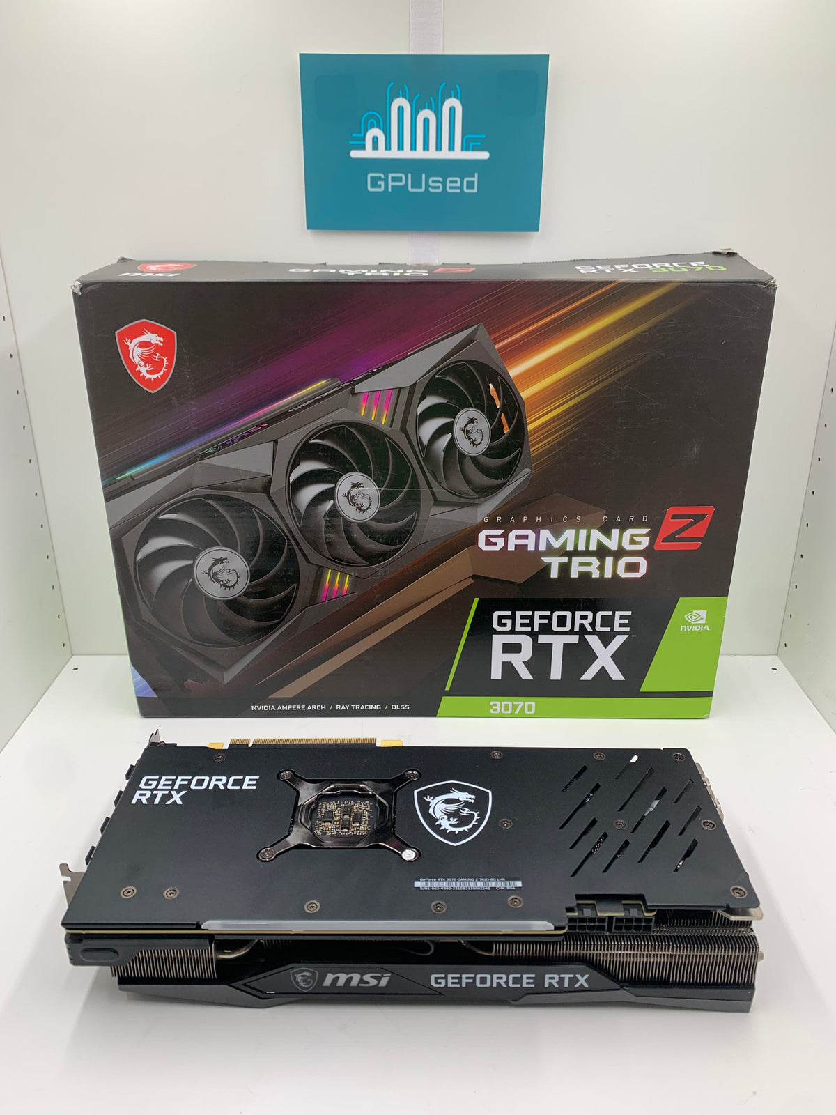 MSI Nvidia GeForce RTX 3070 Gaming X Trio 8GB GDDR6 - A, image 2