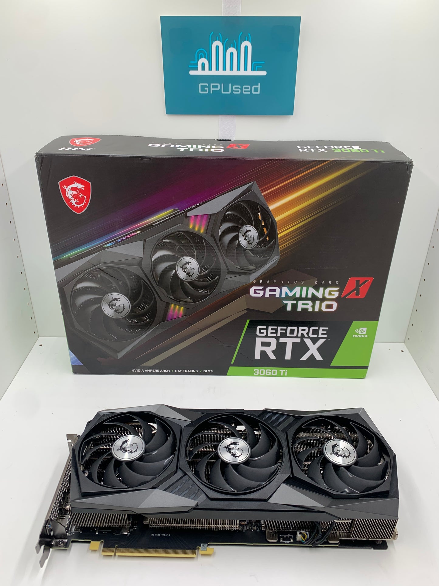 MSI Nvidia GeForce RTX 3060 Ti Gaming X Trio 8GB GDDR6 (Was £310.99)
